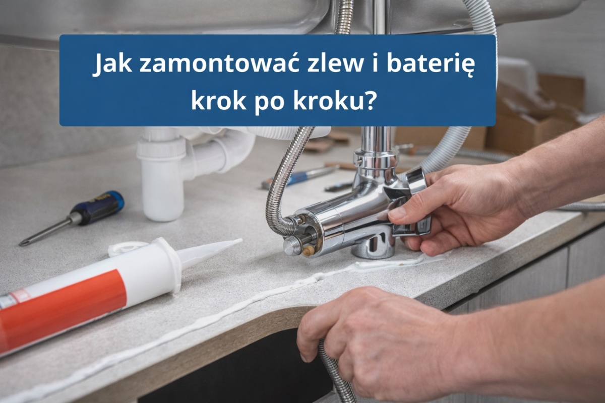 Jak zamontować zlew i baterię krok po kroku? Kompleksowy poradnik praktyczny